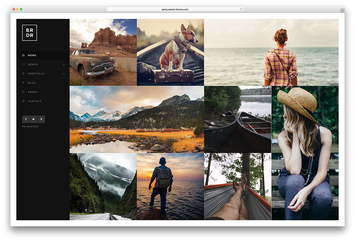 perbatasan-mengagumkan-grid-style-portfolio-tema