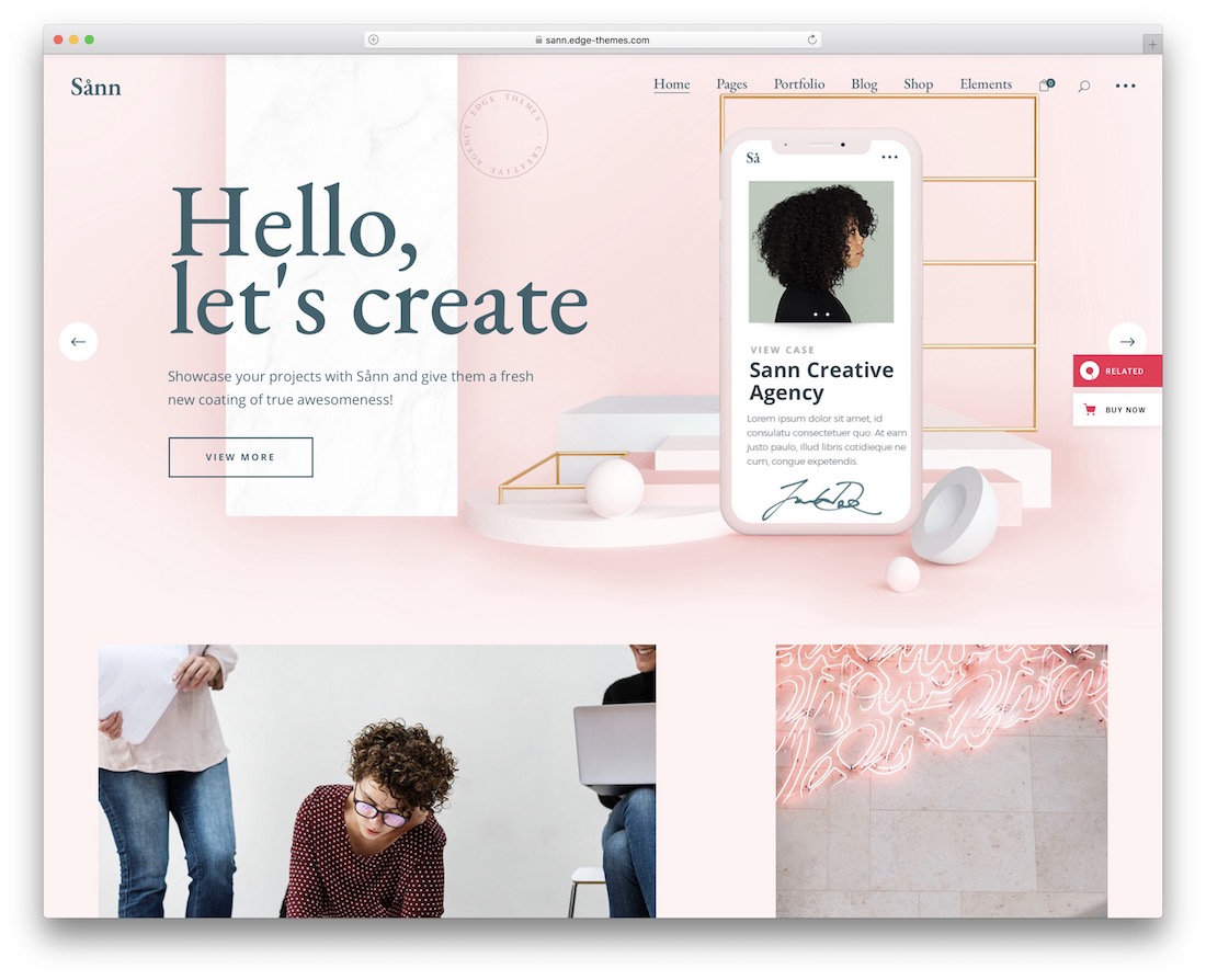 tema sann wordpress