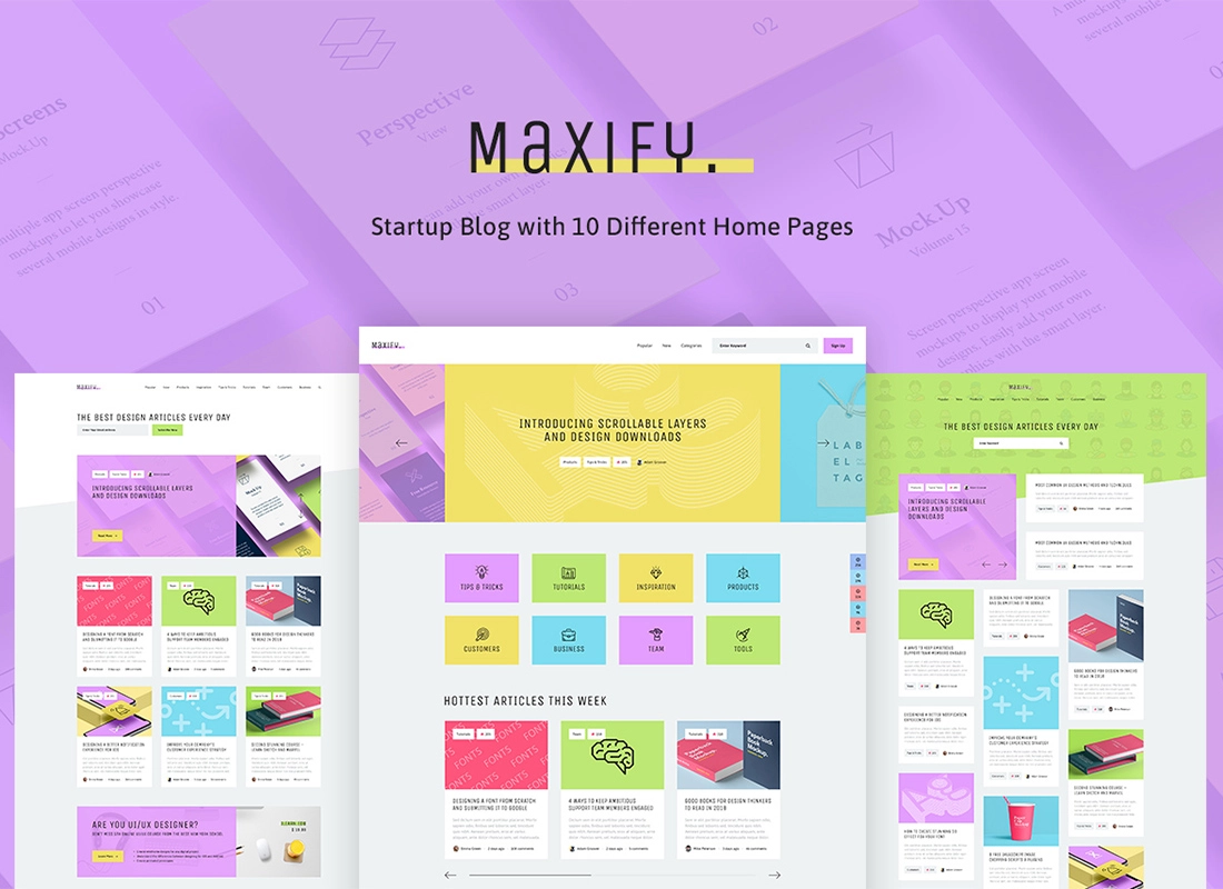 Maksimalkan | Tema WordPress Blog Startup & Bisnis