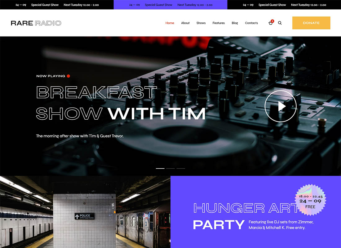 Radio Langka | Stasiun Radio Musik Online & Tema WordPress Podcast