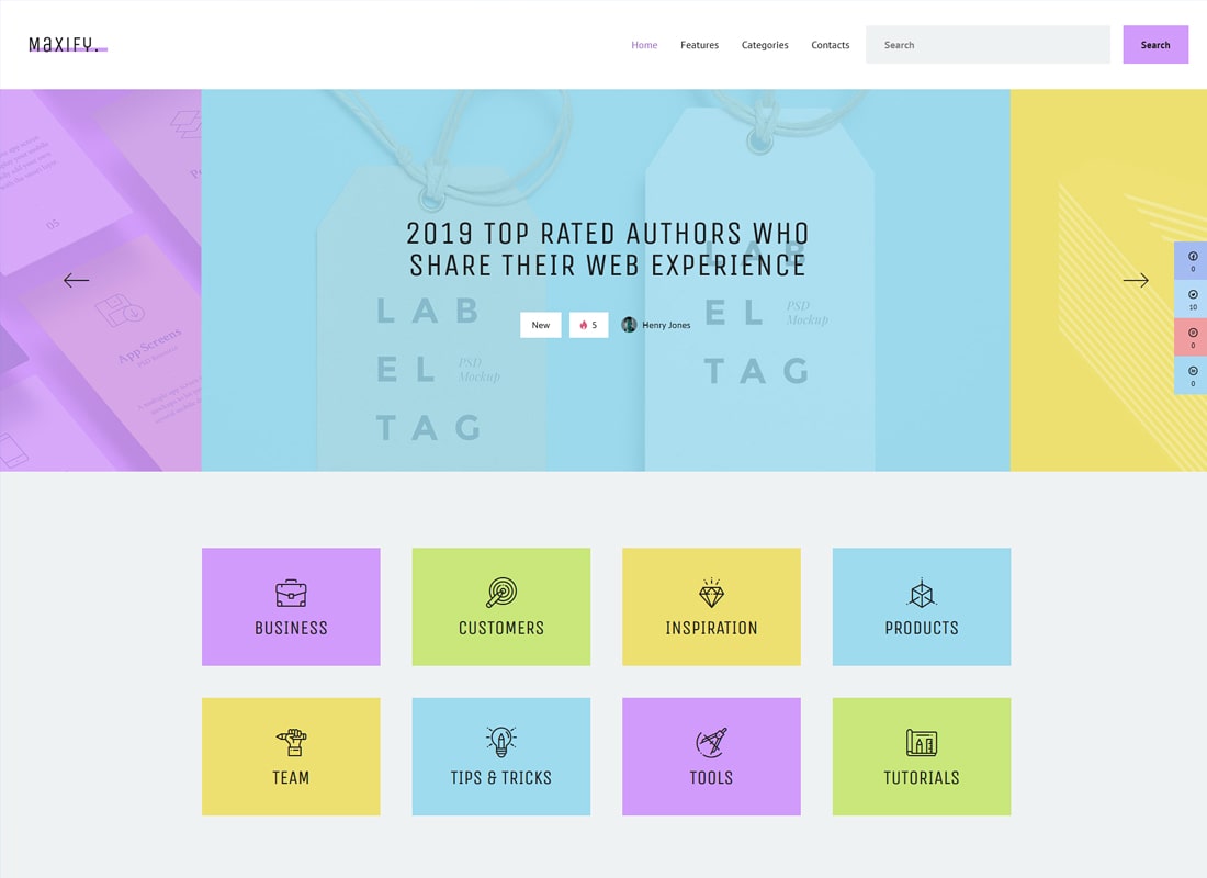 Maksimalkan | Tema WordPress Blog Startup & Bisnis