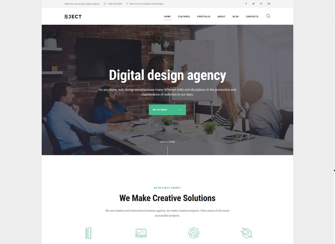 Keluarkan | Tema WordPress Web Studio & Agensi Kreatif