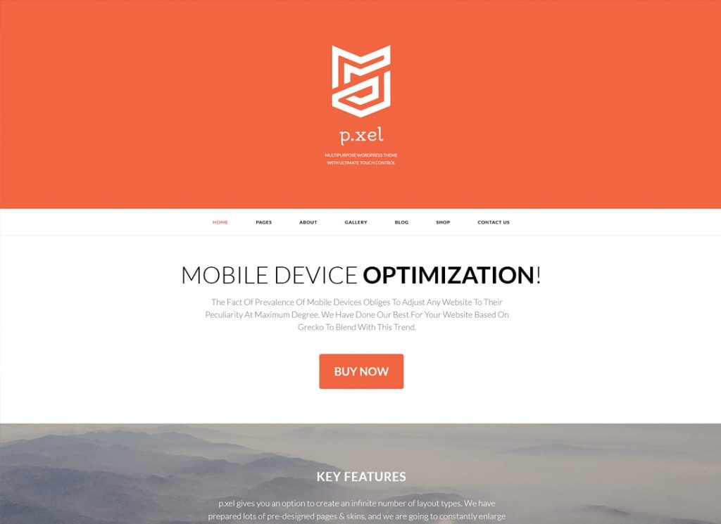 Piksel | Tema WordPress Multiguna Modern