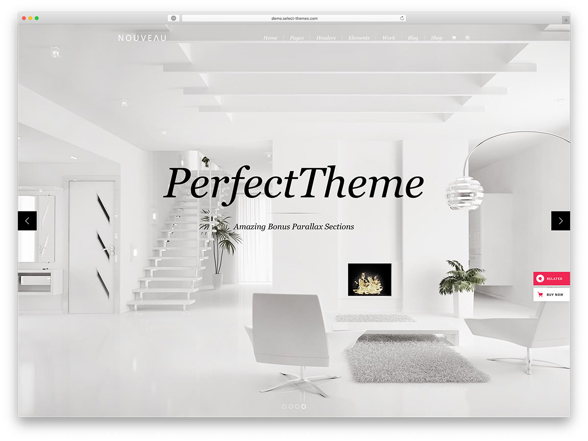 Tema WordPress satu halaman