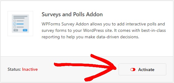 Complemento WPForms Surveys & Polls sobre cómo crear un formulario de encuesta nps en WordPress