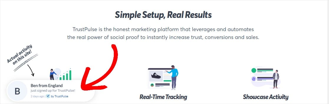 contoh trustpulse