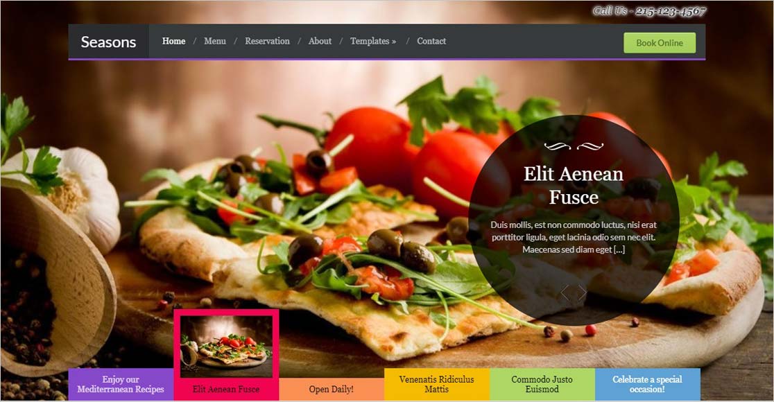 Melhores temas de restaurantes wordpress da estação