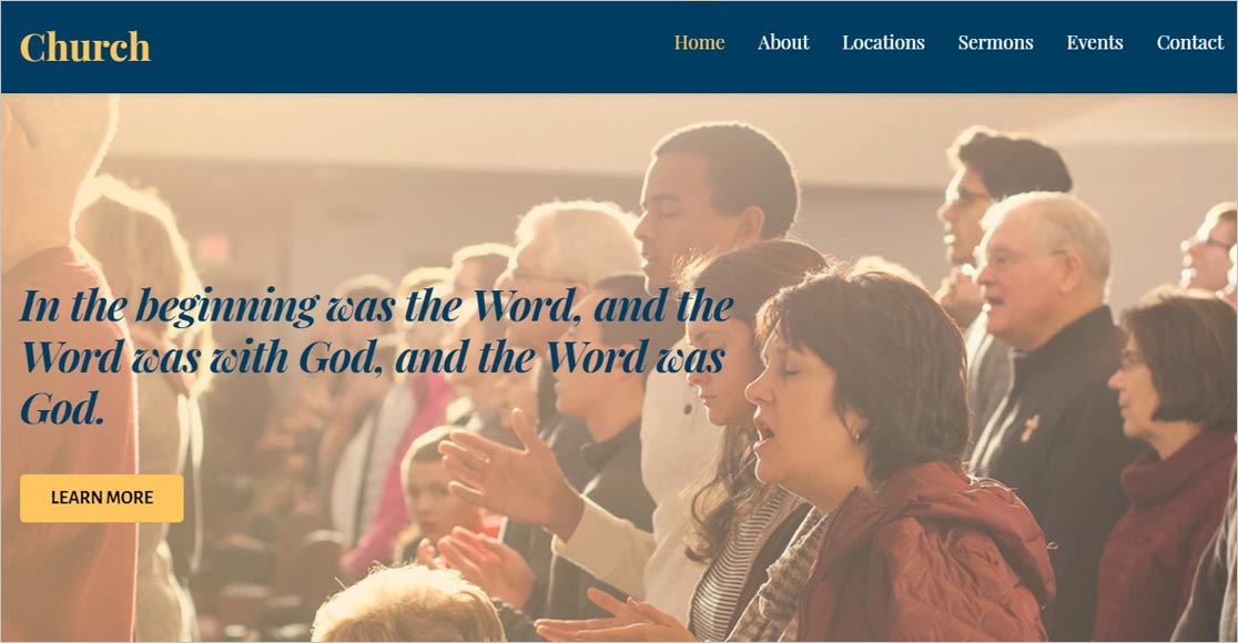 超 WordPress 教堂主题