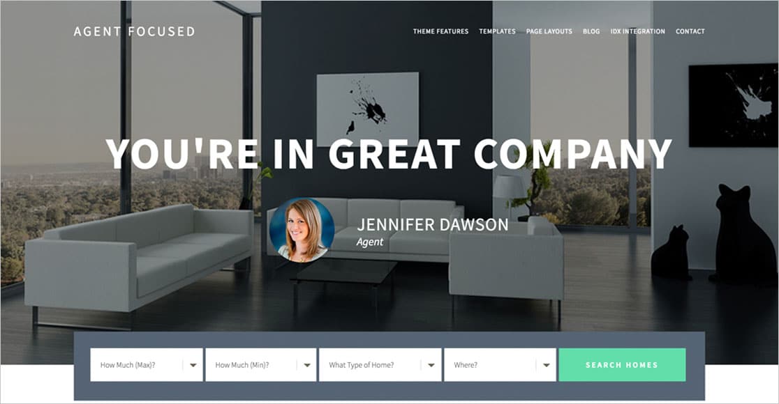 Agent Focused Pro - Temas inmobiliarios de WordPress