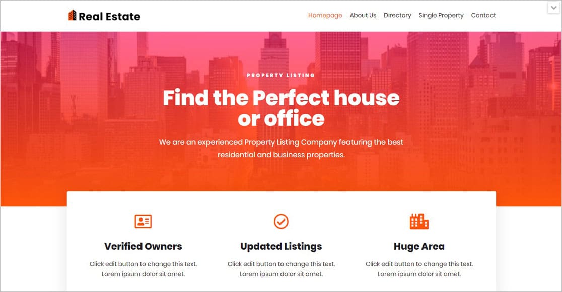 Neve - Temas inmobiliarios de WordPress