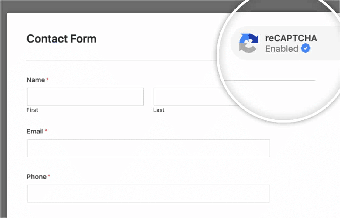 tips keamanan wordpress untuk mengaktifkan recaptcha pada formulir