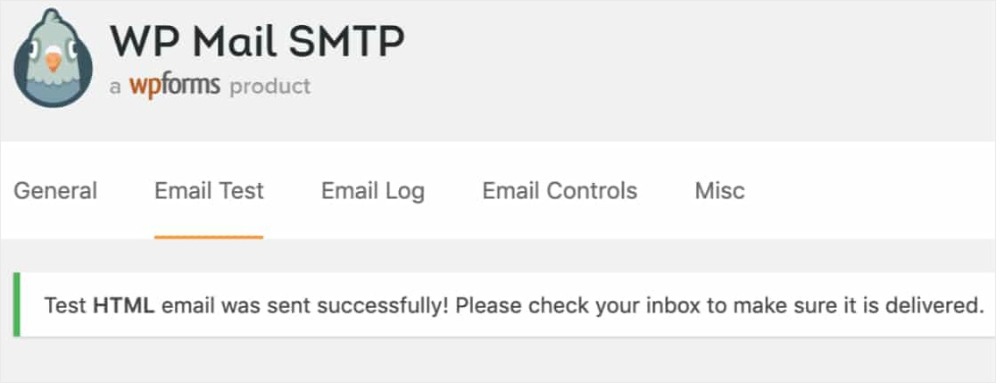 ข้อความความสำเร็จ smtp