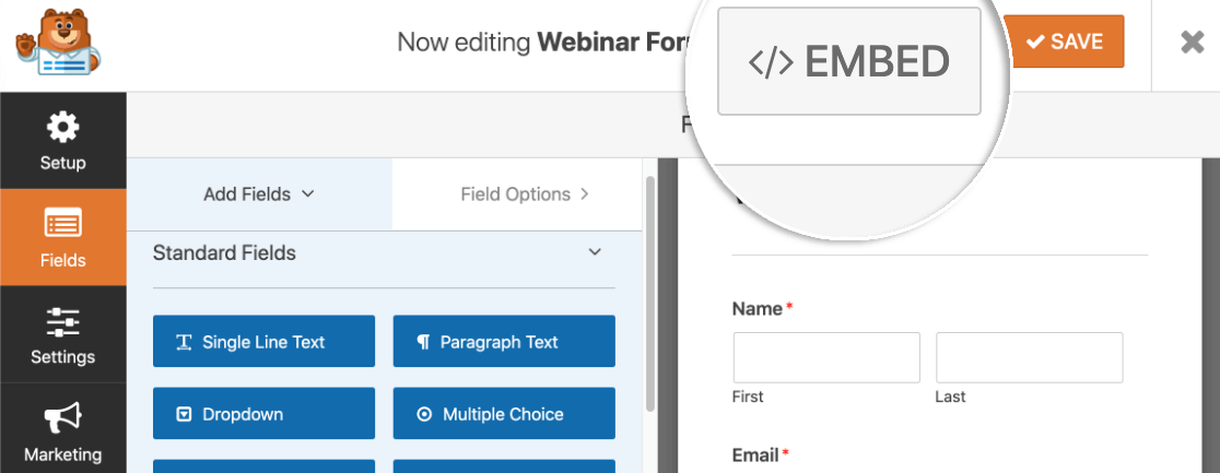 Wstaw niestandardowy formularz rejestracyjny GoToWebinar