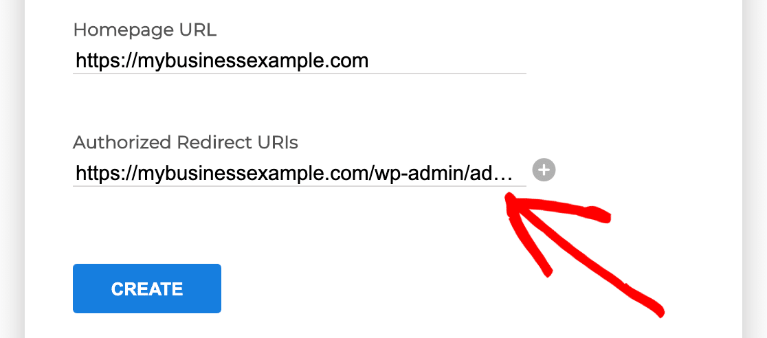 URI de redireccionamiento de WordPress SMTP de Zoho Mail