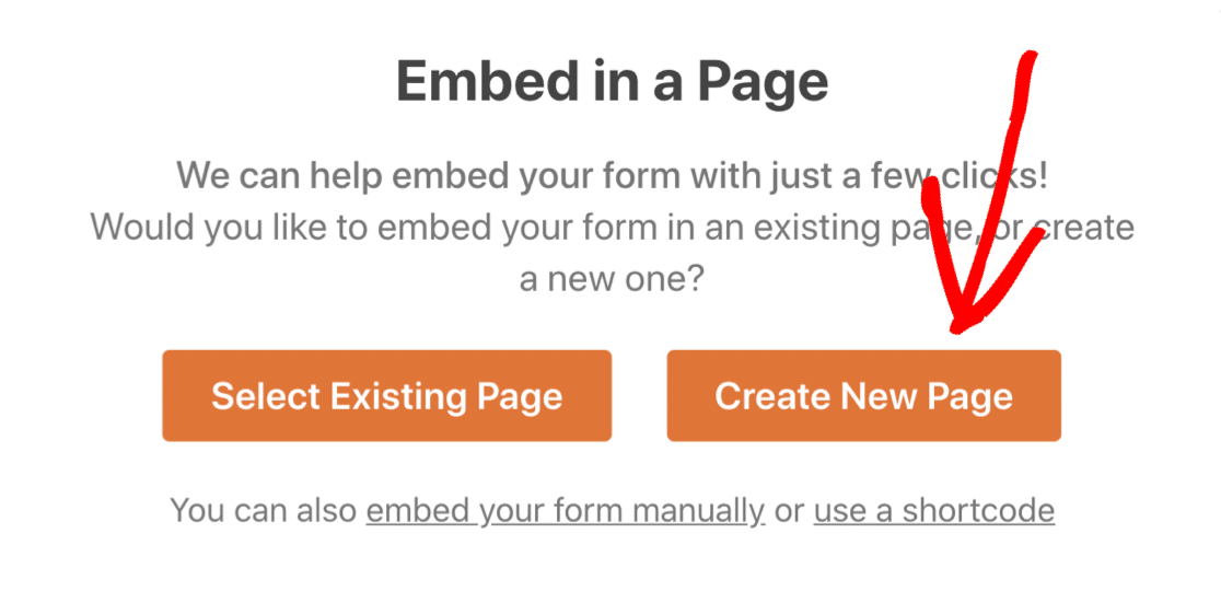 Crie uma página WordPress para um formulário de inscrição Gotejamento personalizado