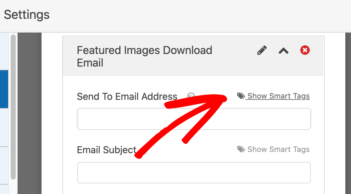 Dodaj inteligentny tag e-mail