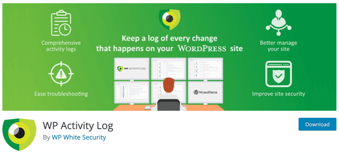 WP 활동 로그 GDPR WordPress 플러그인