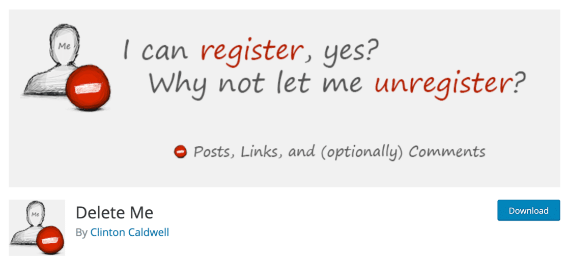 나를 삭제 WordPress GDPR 플러그인
