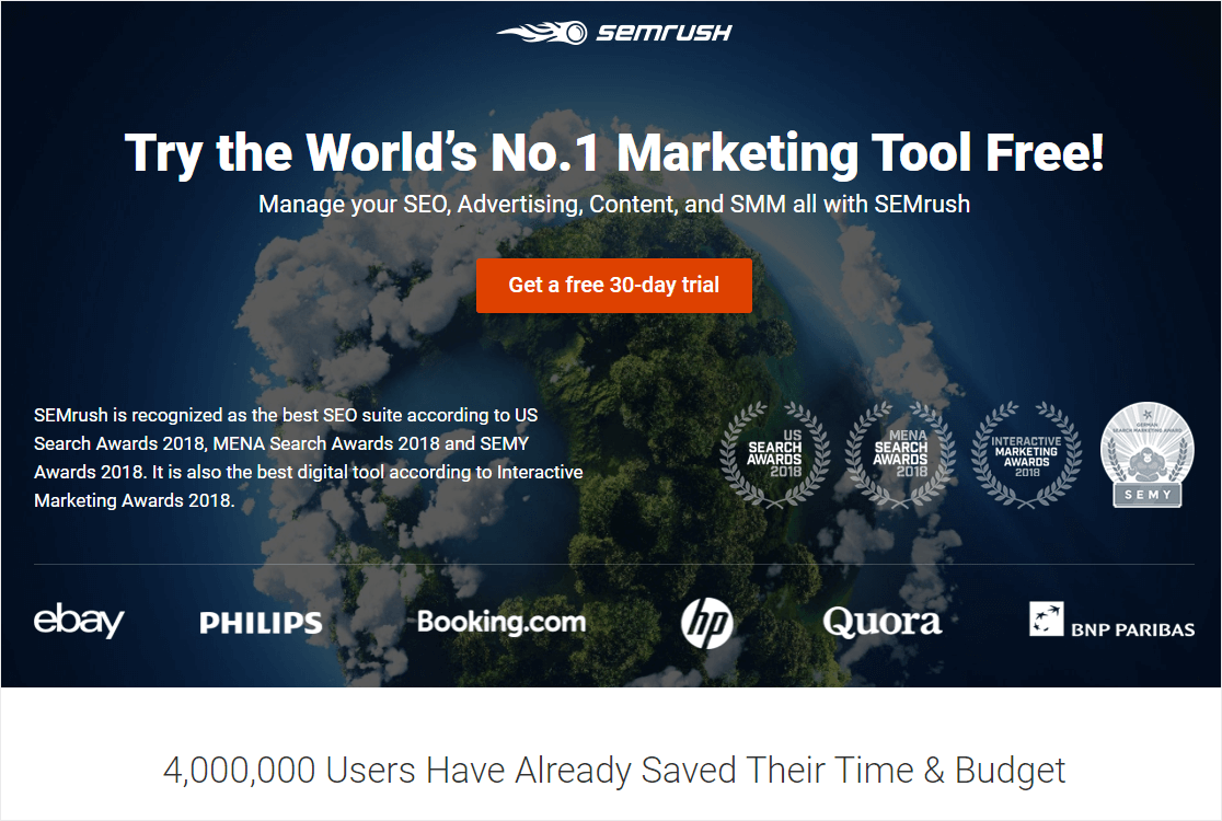 semrush 최고의 현서 플러그인 WordPress