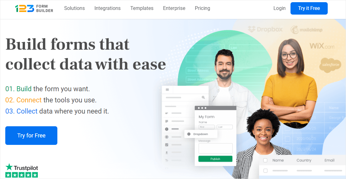 alternatif jotform 123 form builder terbaik