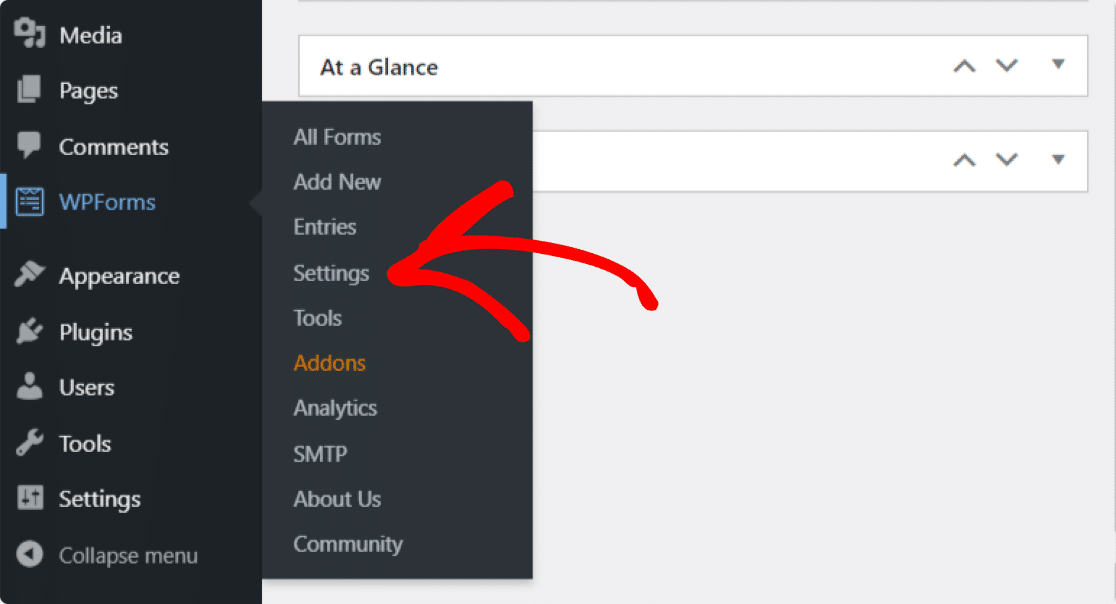 wpforms 设置
