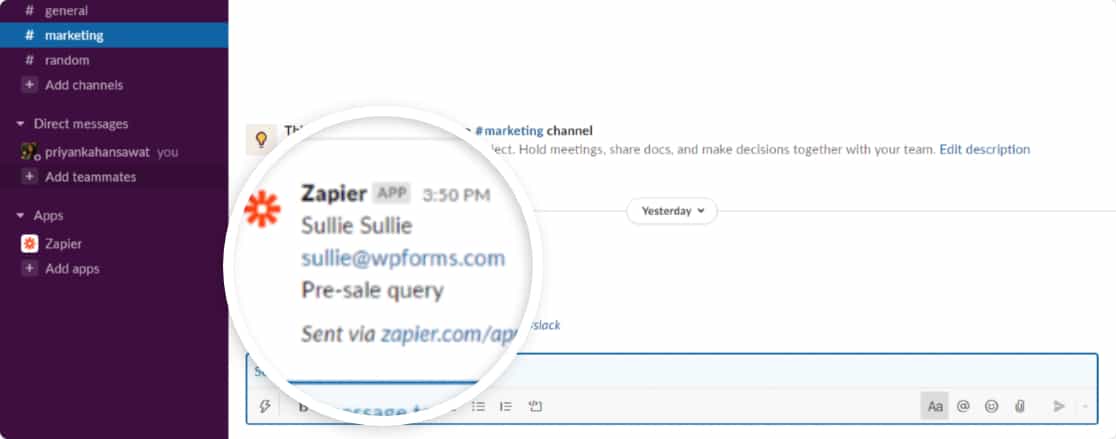 notifiche lente dai moduli wordpress