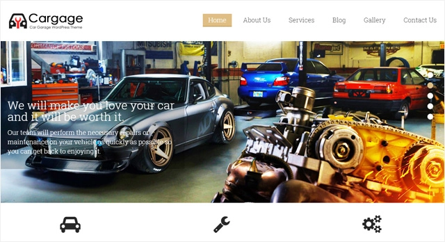 cargage- Cele mai bune teme WordPress pentru automobile