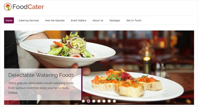 高級レストランWordPress