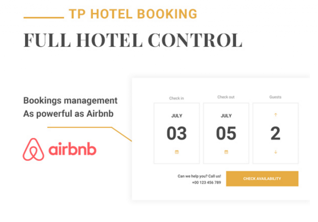 HotelWP-預訂-Airbnb