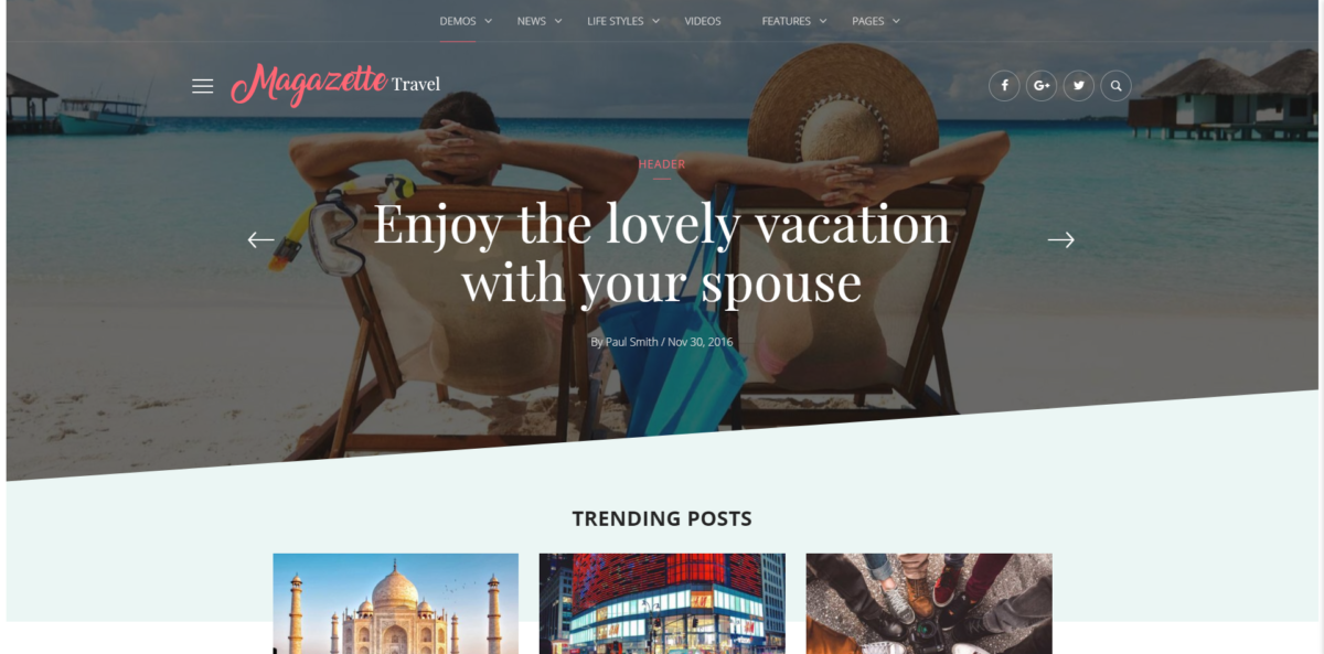 best personal blog wordpress themes