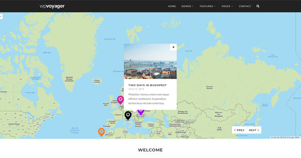 WPVoyager-blog di stile di vita