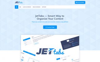 JetTabs - Schede e fisarmoniche per il plugin WordPress Elementor Page Builder
