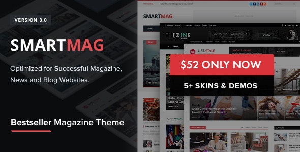 smartmagワードプレス新聞のテーマ