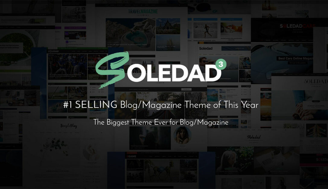 Soladad WordPress motyw bloga