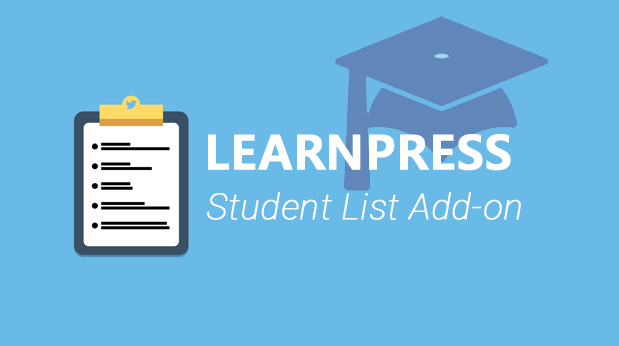 Learnpress dodatek do listy studentów