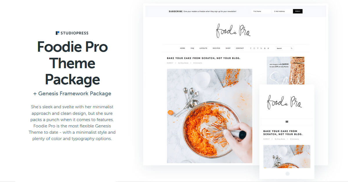 Foodie ProWordPressテーマ