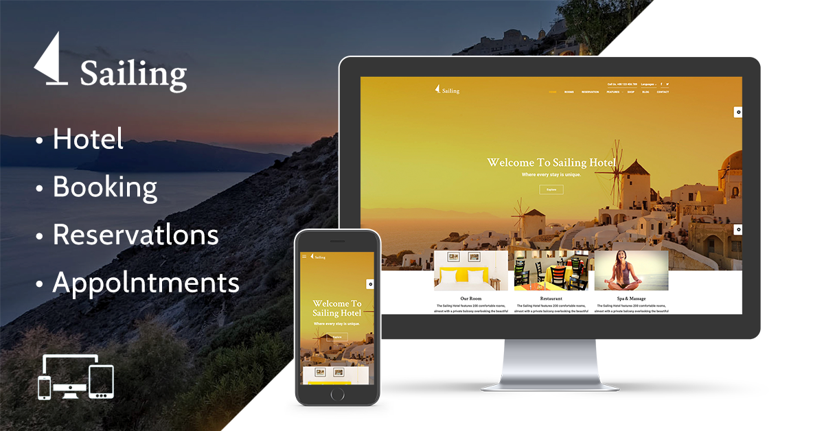 Segelhotel WordPress Theme