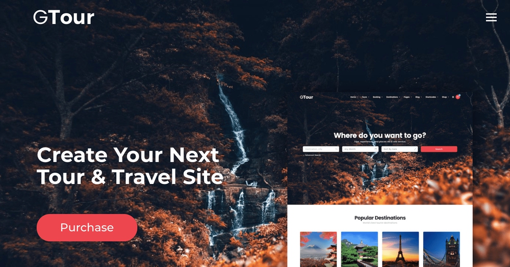 Grand Tour WordPress-Theme
