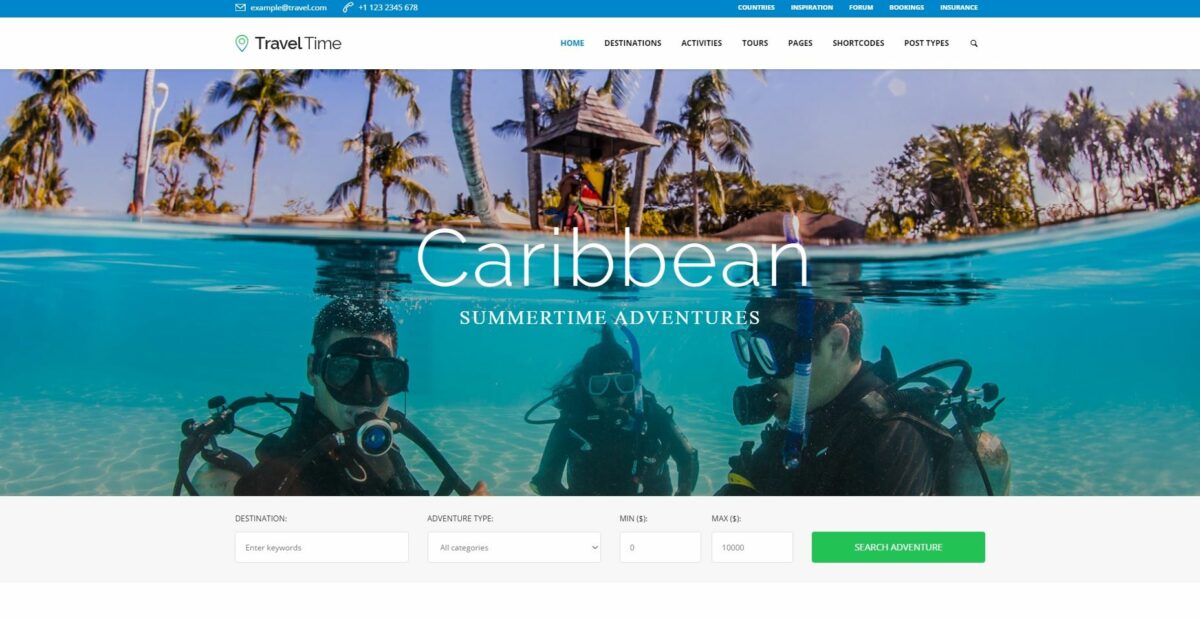 Travesia WordPress-Theme