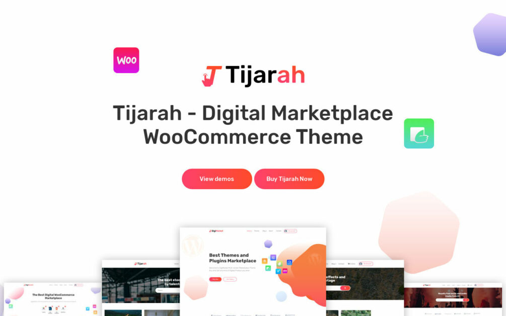 Tijarah WordPress 主題