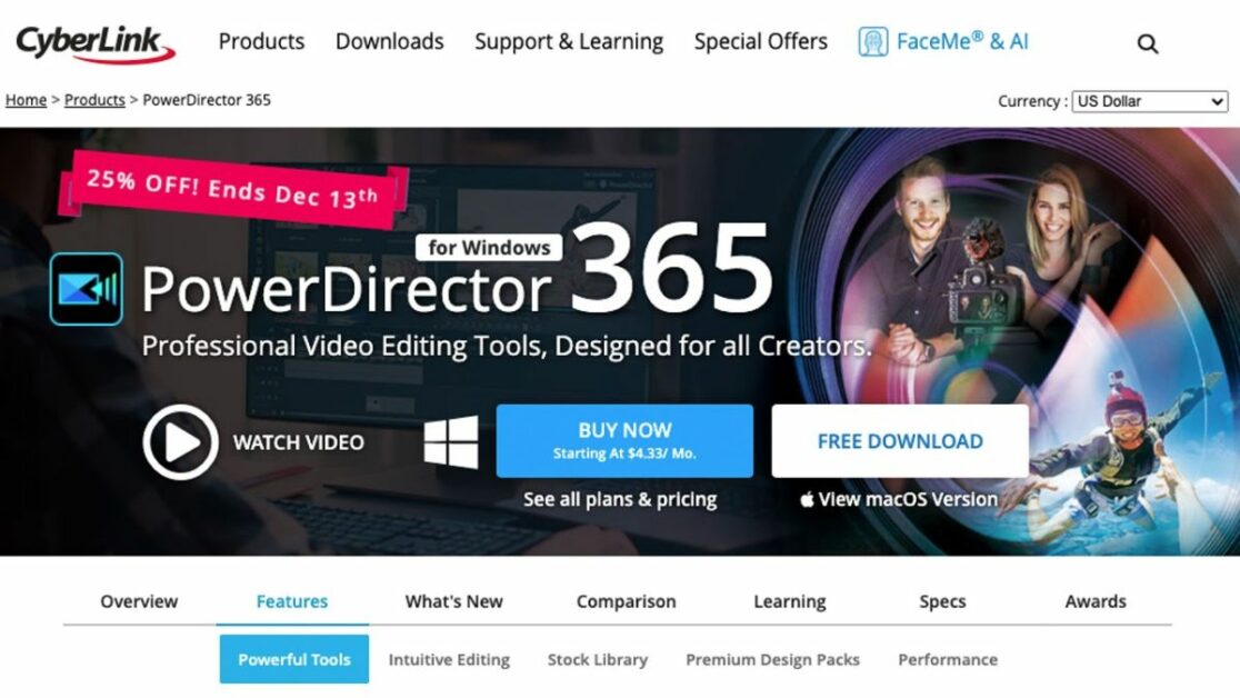 サイバーリンク-powerdirector-editting-video-software