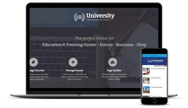 大学のLMSWordPressテーマ