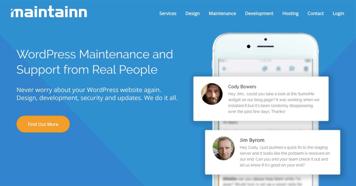 memelihara layanan pemeliharaan wordpress