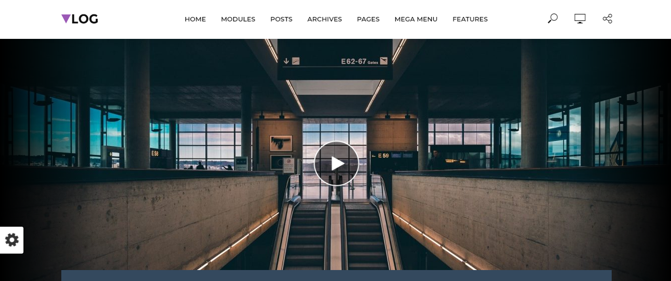 ธีมวิดีโอ vlog wordpress