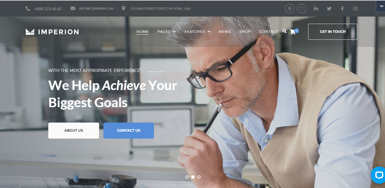 tema imperion templatemonster wordpress
