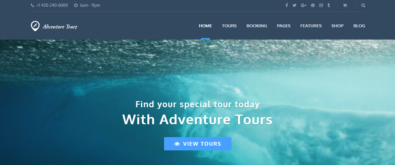 viaggi avventura tema wordpress di viaggio