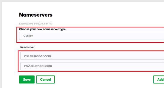 อัปเดต dns โยกย้ายไซต์เวิร์ดเพรส