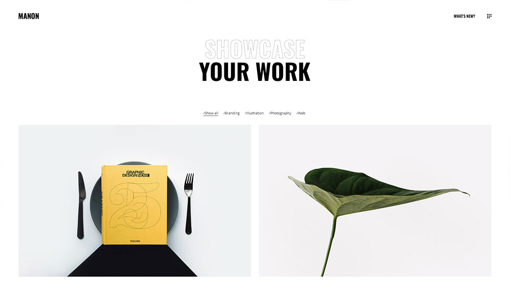 Manon WordPress Theme
